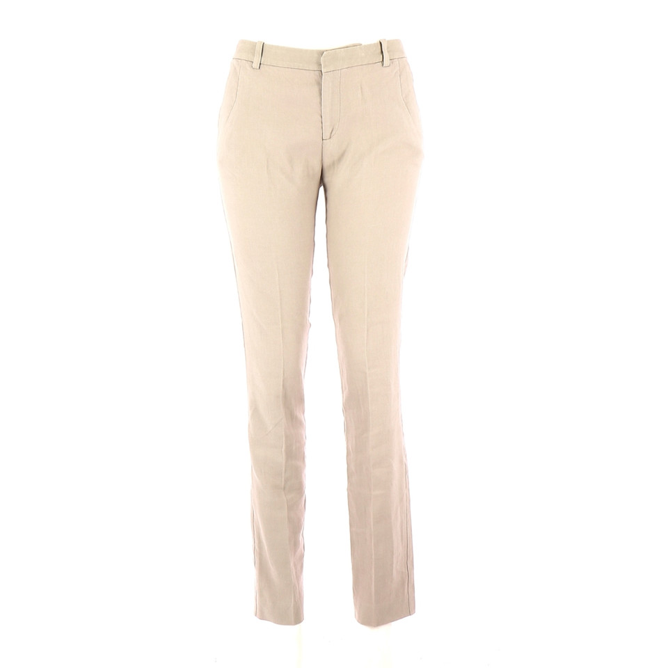 Comptoir Des Cotonniers Trousers Linen in Beige