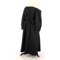 Claudie Pierlot Kleid aus Baumwolle in Schwarz