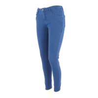 American Vintage Paire de Pantalon en Coton en Bleu