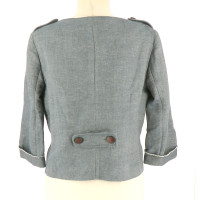 Comptoir Des Cotonniers Jacket/Coat Cotton in Blue