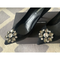 Dolce & Gabbana Pumps/Peeptoes Leer in Zwart