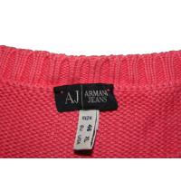 Armani Jeans Strick aus Baumwolle in Rosa / Pink