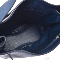 Hermès Shoulder bag Leather in Blue