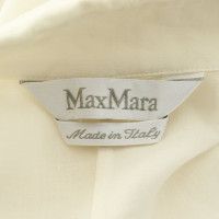 Max Mara Jurk in romig wit