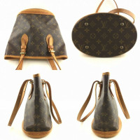 Louis Vuitton Bucket Bag Canvas in Brown