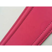 Burberry Gürtel aus Lackleder in Rosa / Pink