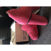 Gucci Pumps/Peeptoes Suède in Roze