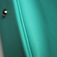 Hermès Bolide 31 made of leather in turquoise