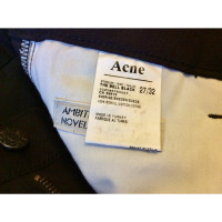 Acne Jeans Katoen in Zwart