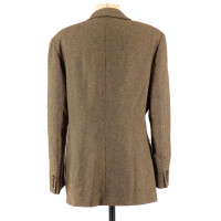 Max Mara Jacket/Coat Cashmere in Brown