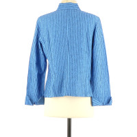 Agnès B. Jacke/Mantel aus Baumwolle in Blau
