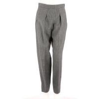 Paule Ka Paire de Pantalon en Laine en Gris