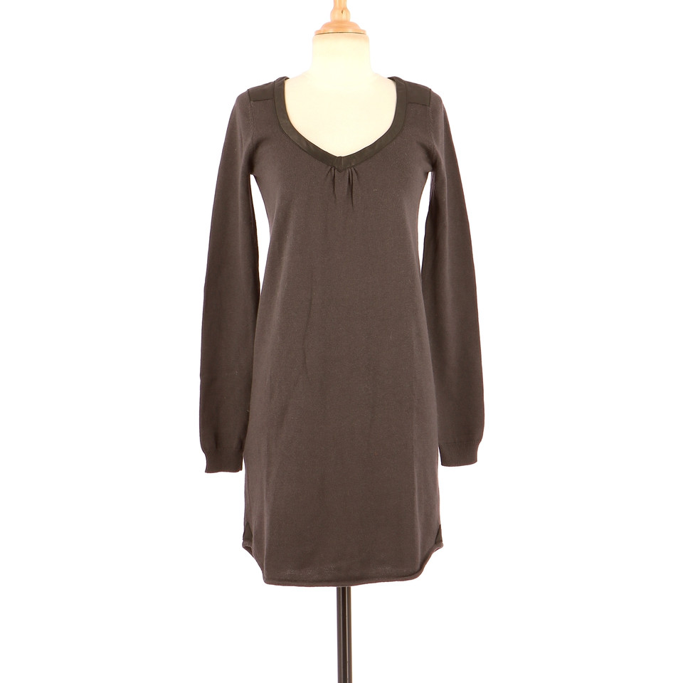 Comptoir Des Cotonniers Dress Wool in Grey