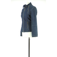 Christian Dior Jacket/Coat Cotton in Blue