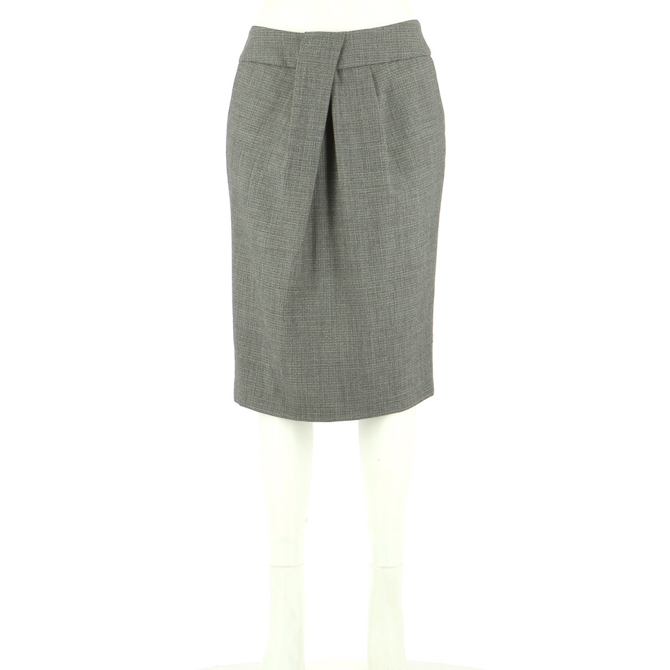Armani Skirt Wool in Grey