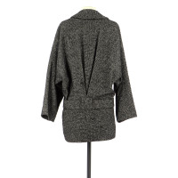 Pinko Jacke/Mantel aus Wolle in Grau