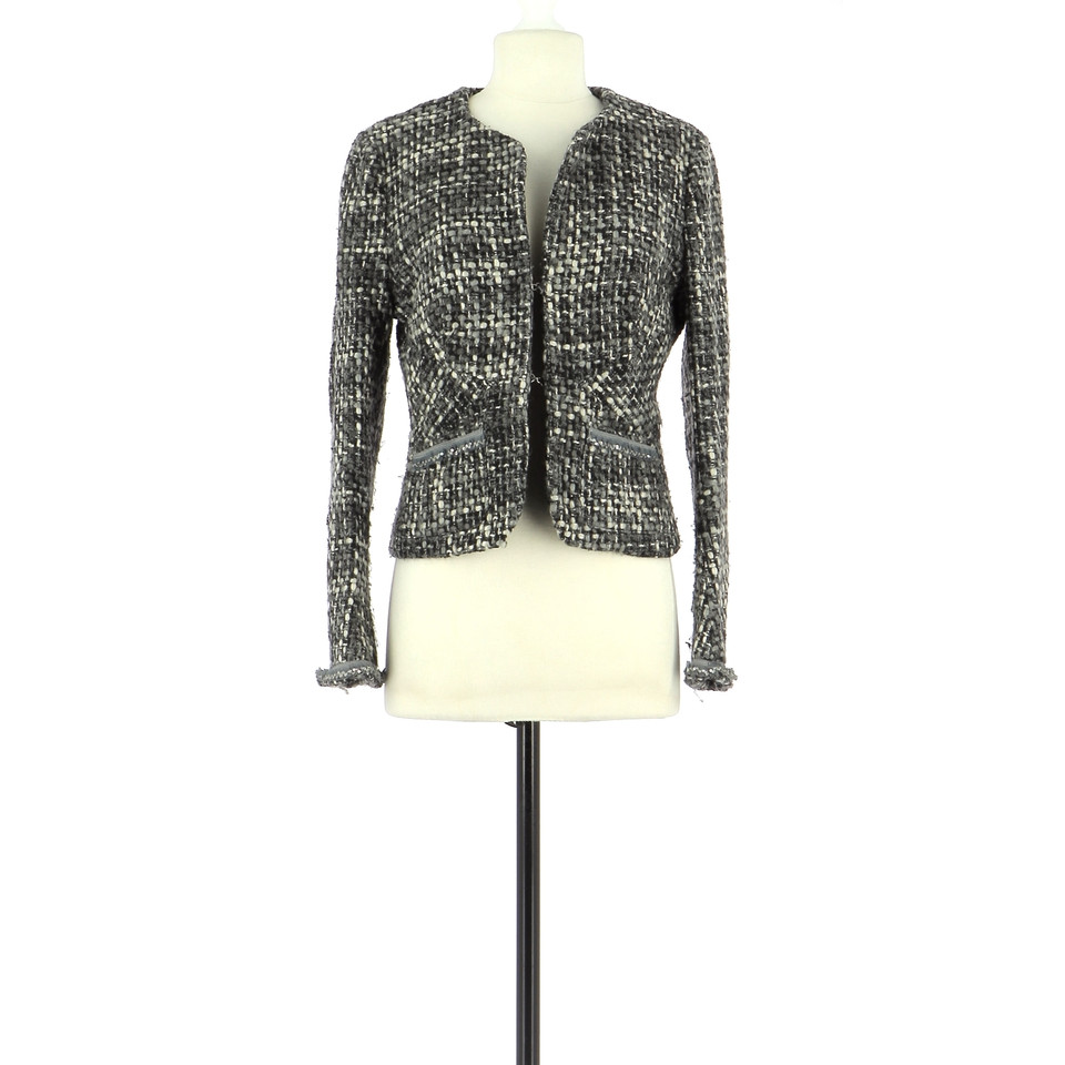 Tara Jarmon Jacket/Coat Wool in Grey