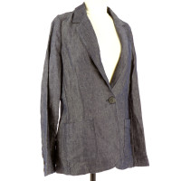 Comptoir Des Cotonniers Jacke/Mantel aus Leinen in Blau