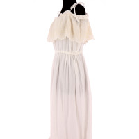 Comptoir Des Cotonniers Kleid aus Baumwolle in Weiß