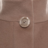 Andere Marke Jacke/Mantel aus Wolle in Taupe