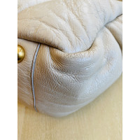 Prada Tote bag Leather in Cream