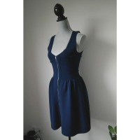 Sandro Kleid aus Viskose in Blau
