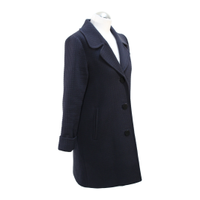 Claudie Pierlot Jacket/Coat Cotton in Blue