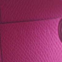Hermès Sac à main/Portefeuille en Toile en Rose/pink