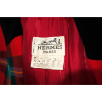 Hermès Veste/Manteau en Laine en Rouge