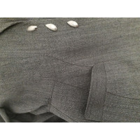 Mugler Blazer aus Wolle in Grau
