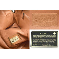 Chanel Reisetasche aus Leder in Beige