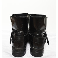 All Saints Boots Leather in Black