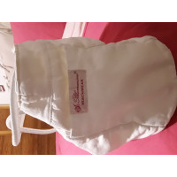 Blumarine Sac à bandoulière en Coton en Blanc