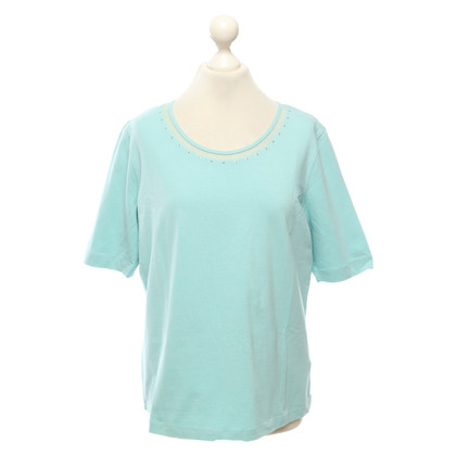 Basler Top Jersey in Turquoise