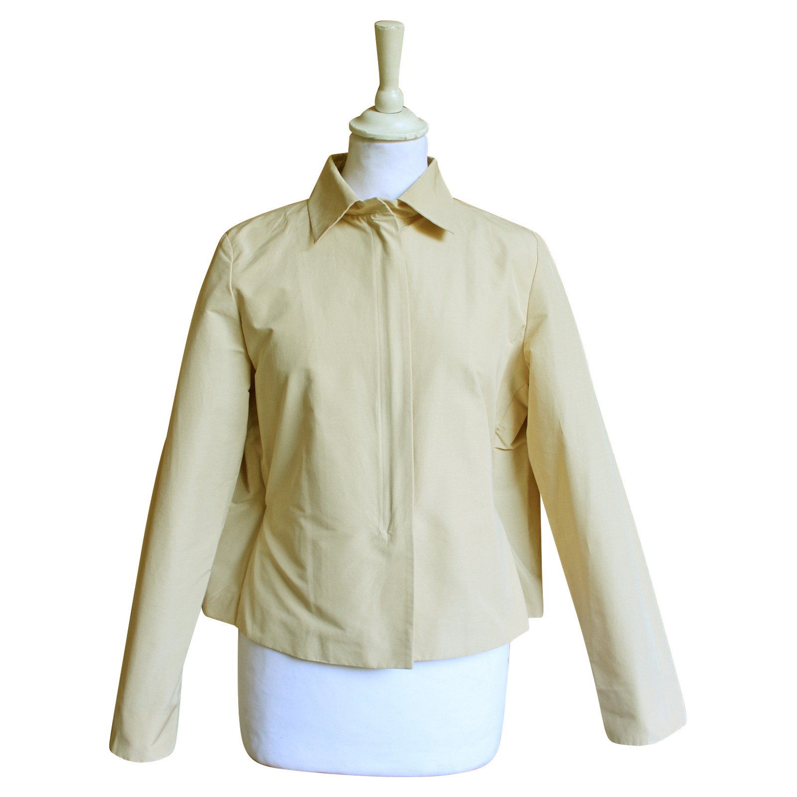 Jil Sander Jacket/Coat Cotton in Beige - Second Hand Jil Sander Jacket/Coat  Cotton in Beige buy used for 270€ (4566379)