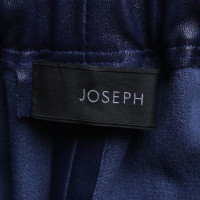 Joseph Leather pants with elastic tie