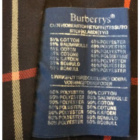 Burberry Veste/Manteau en Coton en Bleu