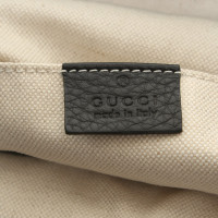 Gucci Bamboo Backpack Leer in Zwart
