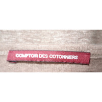 Comptoir Des Cotonniers Top Linen in Brown