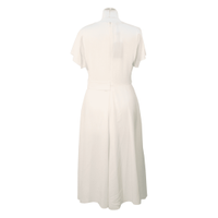 Armani Kleid aus Seide in Weiß