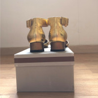 Marni Sandals Leather in Gold