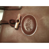 Longchamp Roseau Heritage Leather in Brown
