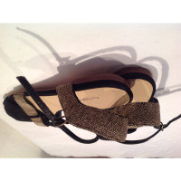 Costume National Sandals Suede in Black
