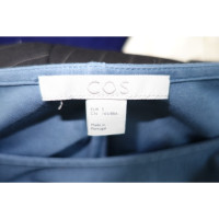 Cos Top Cotton in Blue