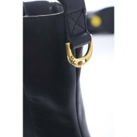 Ralph Lauren Boots Leather in Black