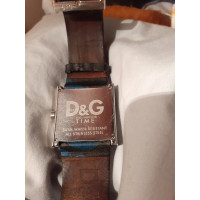 Dolce & Gabbana Armbanduhr aus Stahl in Schwarz
