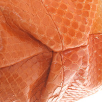 Borbonese Sac à main en cuir de reptile