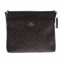 Coach Borsa a tracolla in Pelle in Marrone