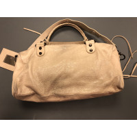 Balenciaga City Bag aus Leder in Creme