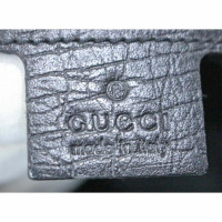 Gucci Bamboo Bag in Tela in Nero